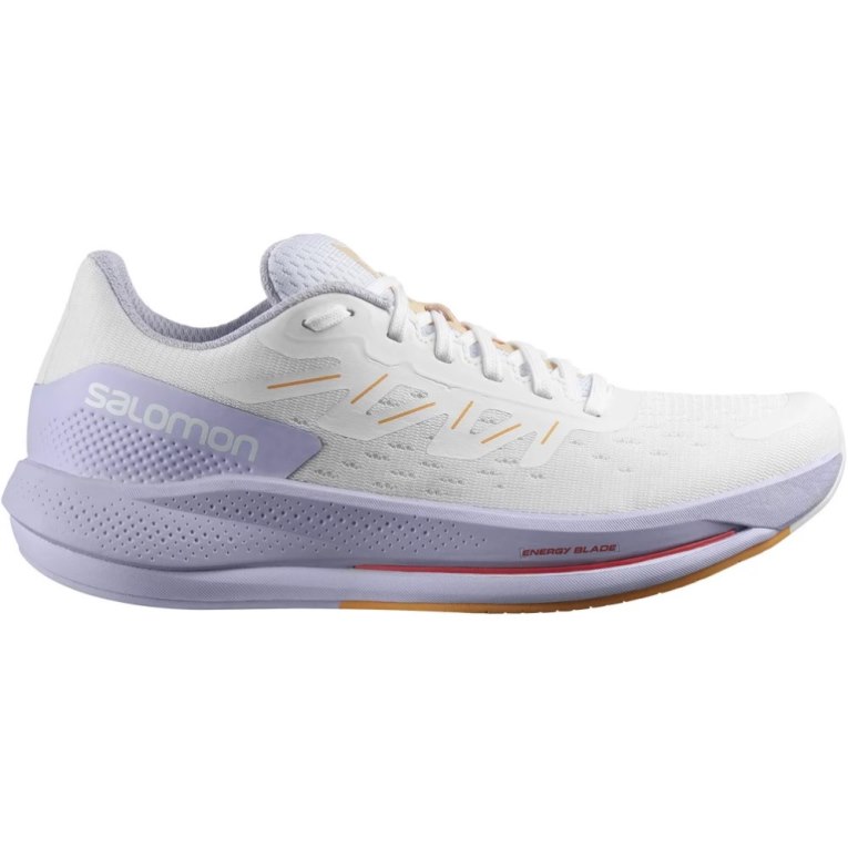 White / Lavender Salomon Spectur Women\'s Running Shoes | IE YB5693